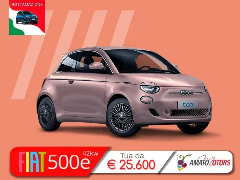 Fiat 500e 42 kWh - Immagine 1