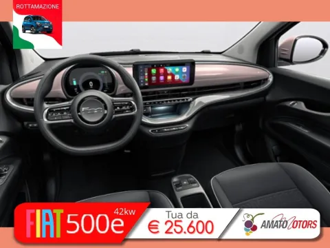 Fiat 500e 42 kWh - Immagine 4