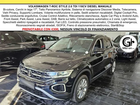 Volkswagen T-Roc 2.0 tdi Style 115cv - Immagine 1