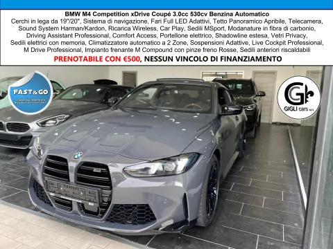 BMW M4 Coupe 3.0 Competition M xdrive auto - Immagine 1