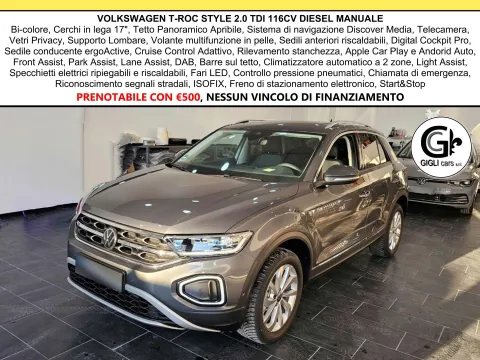 Volkswagen T-Roc 2.0 tdi Style 115cv - Immagine 1