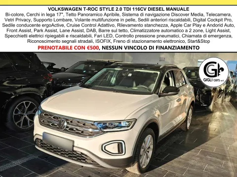 Volkswagen T-Roc 2.0 tdi Style 115cv - Immagine 1