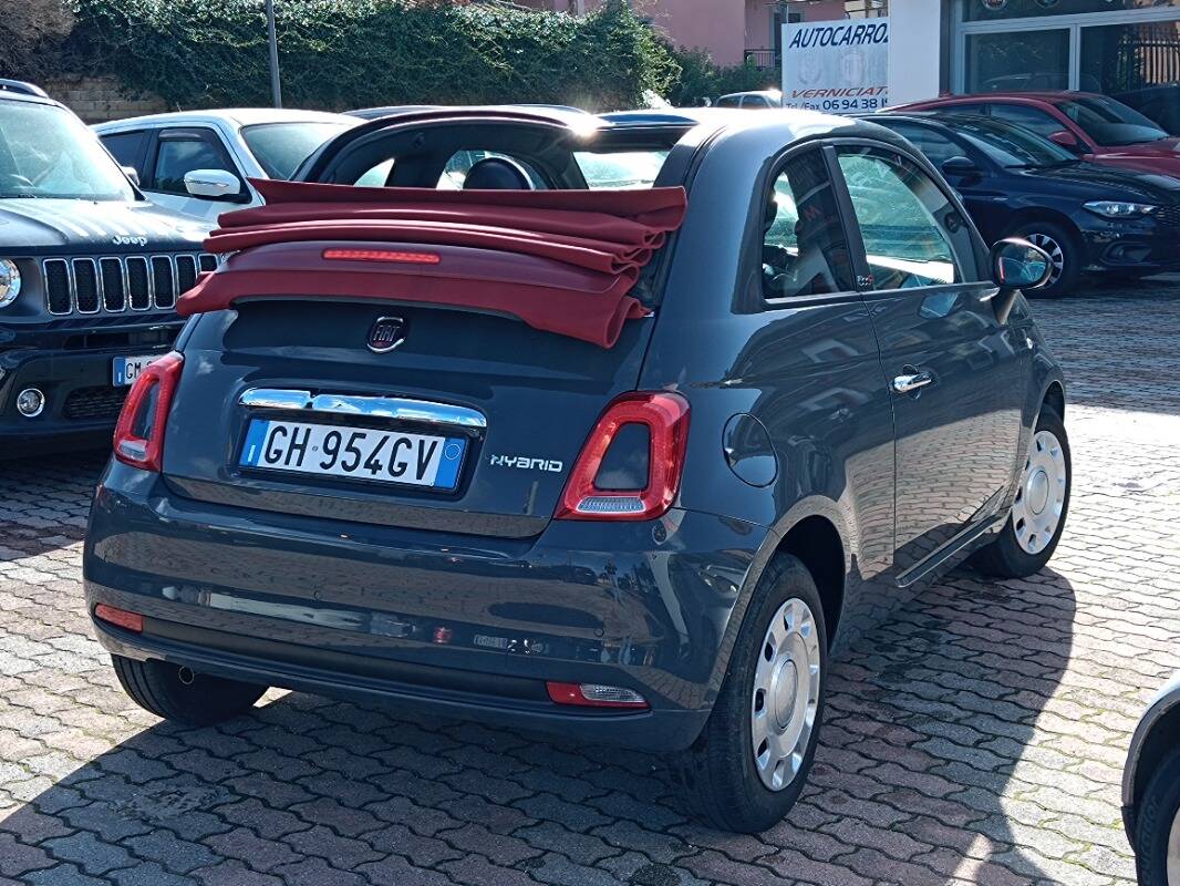 Fiat 500C 1.0 hybrid Cult 70cv - Immagine 2