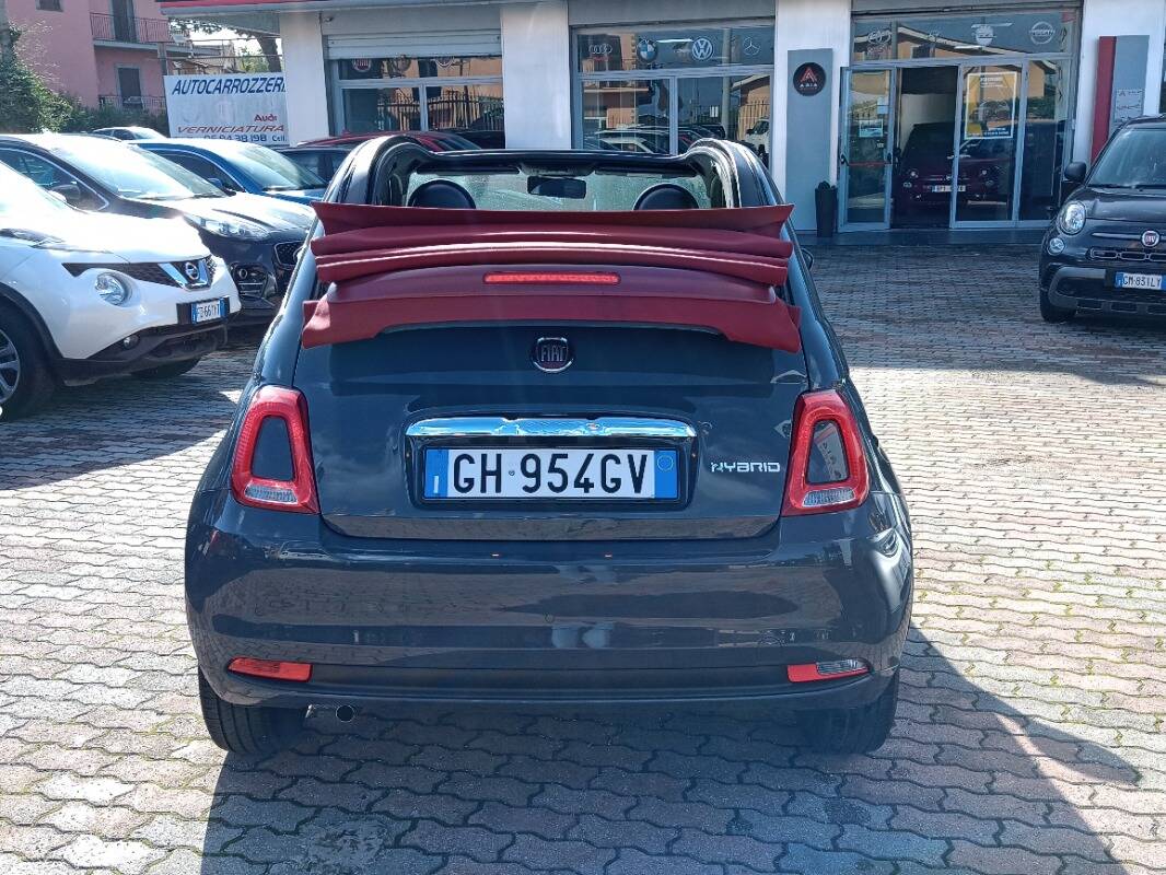 Fiat 500C 1.0 hybrid Cult 70cv - Immagine 18