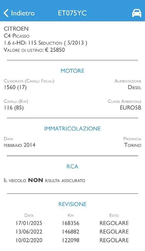 Citroen C4 Picasso 1.6 e-hdi Intensive 115cv - Immagine 12