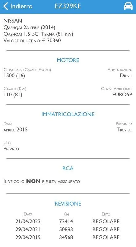 Nissan Qashqai 1.5 dci Acenta 110cv - Immagine 12
