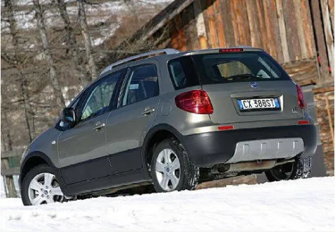 Fiat Sedici 1.9 mjt Dynamic 4x4 120cv - Immagine 15