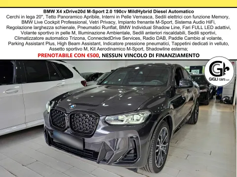 BMW X4 xdrive20d mhev 48V Msport auto - Immagine 1