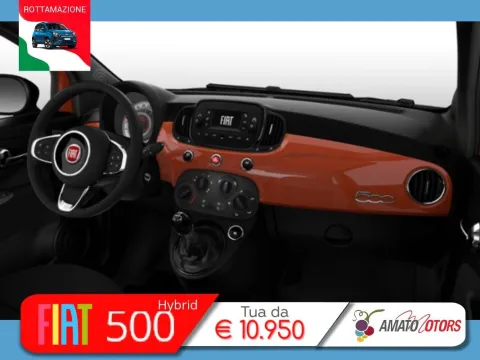 Fiat 500 1.0 hybrid 70cv - Immagine 4