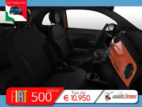 Fiat 500 1.0 hybrid 70cv - Immagine 5