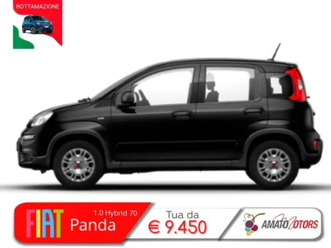 Fiat Panda 1.0 firefly hybrid s&s 70cv - Immagine 4