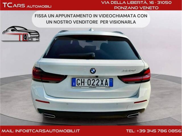 BMW Serie 5 Touring 520d 2.0 IBRIDA DIESEL- CON 3 ANNI GARANZIA TOP - Immagine 1