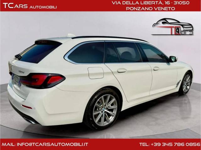 BMW Serie 5 Touring 520d 2.0 IBRIDA DIESEL- CON 3 ANNI GARANZIA TOP - Immagine 5