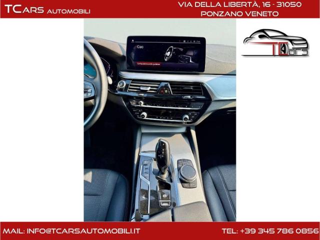 BMW Serie 5 Touring 520d 2.0 IBRIDA DIESEL- CON 3 ANNI GARANZIA TOP - Immagine 10