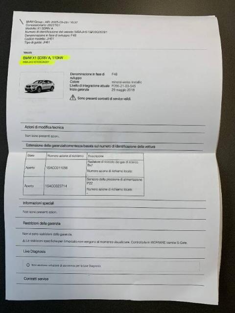 BMW X1 SDRIVE 18d XLINE - KM CERTIFICATI 3 ANNI GARANZIA - Immagine 13