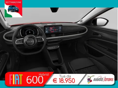 Fiat 600 1.2 hybrid 110cv auto - Immagine 5